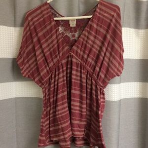 Striped Pink shirt